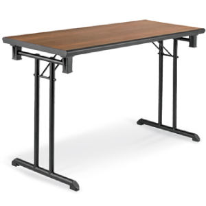 Folding Conference Table - Melawood Top