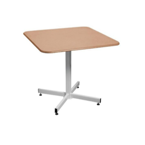 Wooden Single Pedestal Table